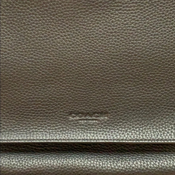 Coach Mens Pebbled Metropolitan Courier - Picture 4 of 4
